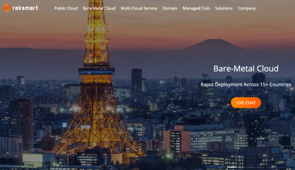 RakSmart 2022 年的双十一活动 – VPS低至$0.99/月、云服务器低至$2.99/月