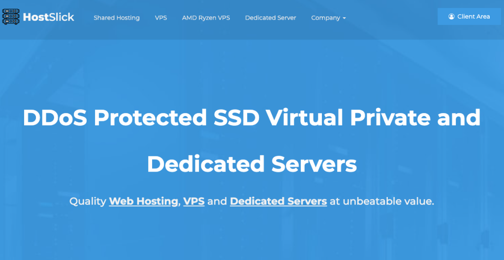 HostSlick 2022 黑色星期五促销 – 4GB内存/4核CPU 仅需48€/年！